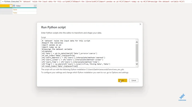Mengendalikan Data Hilang Dalam Python Menggunakan Kaedah Interpolasi