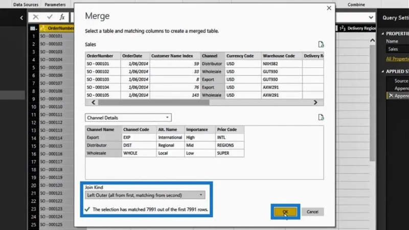 Cara Menggabungkan Pertanyaan Dalam LuckyTemplates