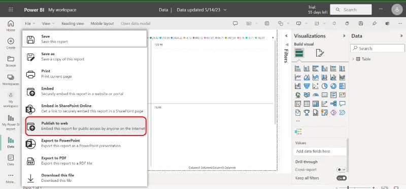 4 Cara Cara Berkongsi Laporan LuckyTemplates: Mudah
