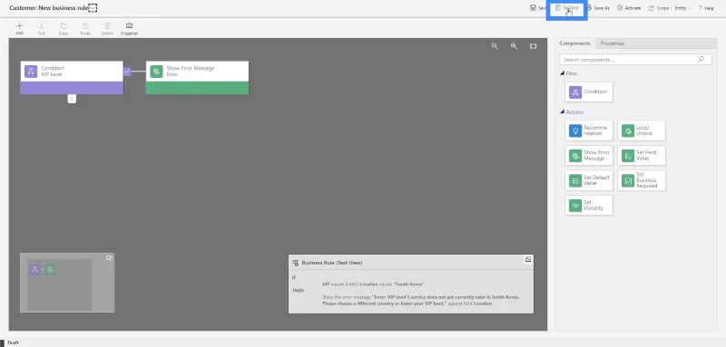 Peraturan Perniagaan PowerApps Dan Konsep CDS Berkuasa Lain