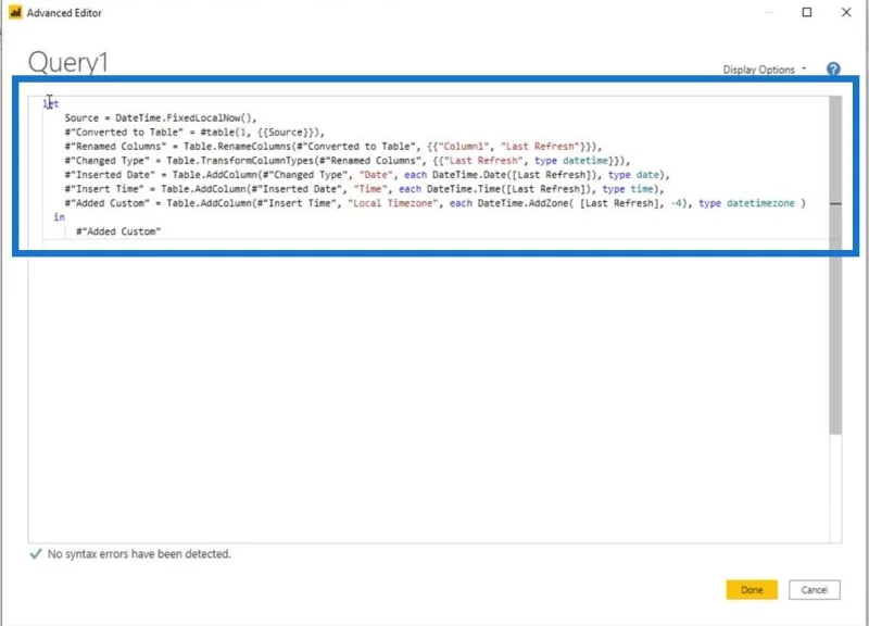 แสดงวันที่/เวลารีเฟรชล่าสุดในรายงาน LuckyTemplates ของคุณ