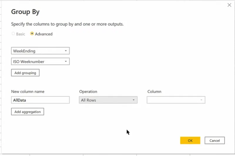 Dapatkan Nilai LuckyTemplates Minggu Sebelum Menggunakan DAX & Power Query