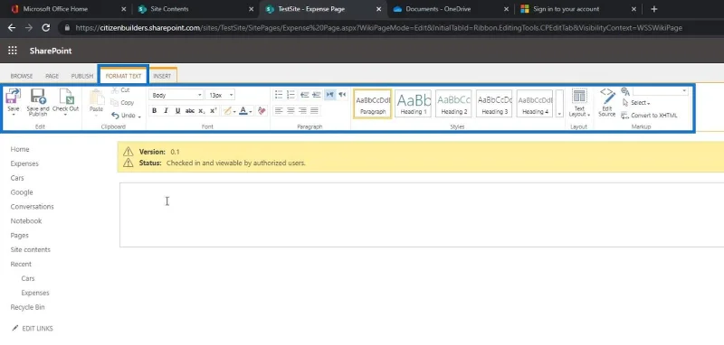 Halaman Wiki Dalam SharePoint |  Perkara yang Anda Perlu Tahu