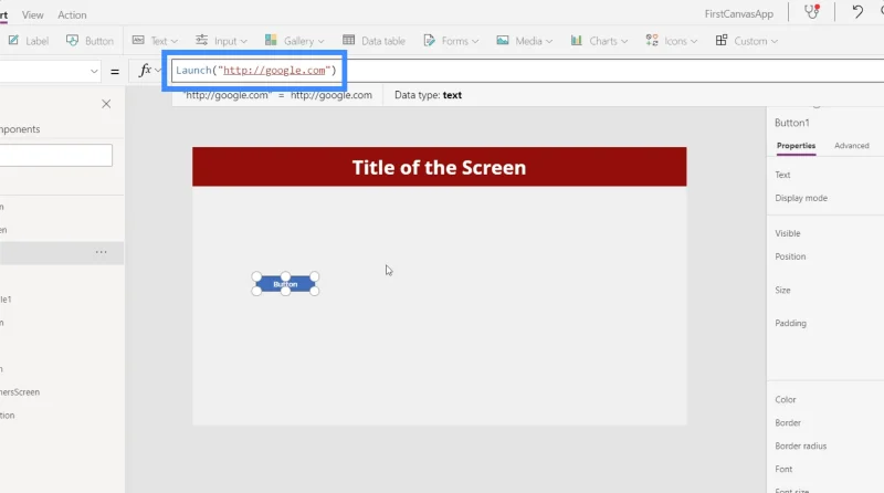 Fungsi Pelancaran PowerApps: Cara Melancarkan Perkhidmatan Lain Dari Apl Anda