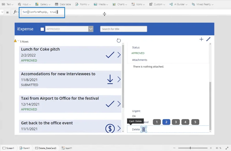 Borang Pop Up Power Apps Untuk Pengalaman Pengguna Interaktif