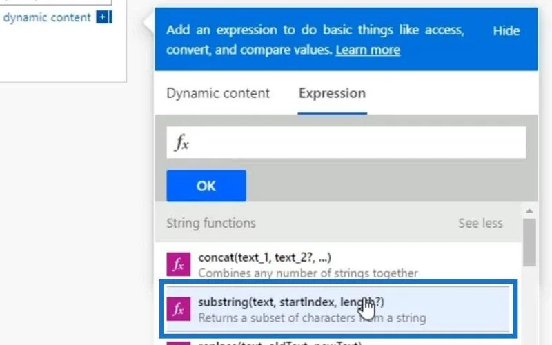 Fungsi Rentetan Kuasa Automate: Subrentetan Dan IndexOf