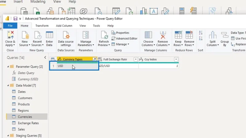 Parâmetros do LuckyTemplates via Query Editor