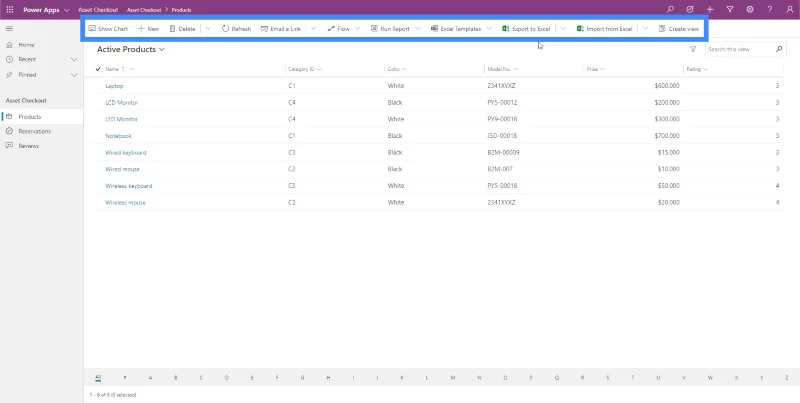 Apl Didorong Model Power Apps: Persediaan Persekitaran Dan Navigasi