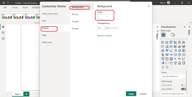 ธีม LuckyTemplates: คู่มือผู้ใช้พร้อมตัวอย่าง