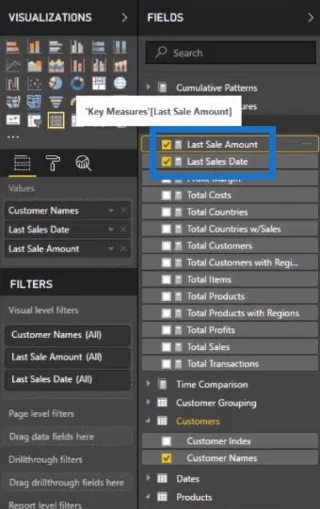 Utilisation de LASTNONBLANK dans votre formule DAX