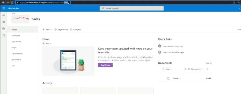 Elemen Navigasi Tapak SharePoint: Gambaran Keseluruhan