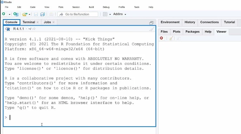 Skrip R Untuk LuckyTemplates Menggunakan RStudio