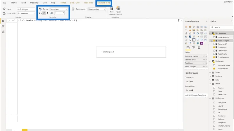 Mengira Margin Keuntungan Dinamik – Analisis LuckyTemplates Mudah Dengan DAX