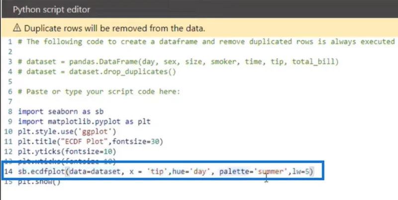 Cara Menggunakan Plot ECDF Dalam Python Dan LuckyTemplates