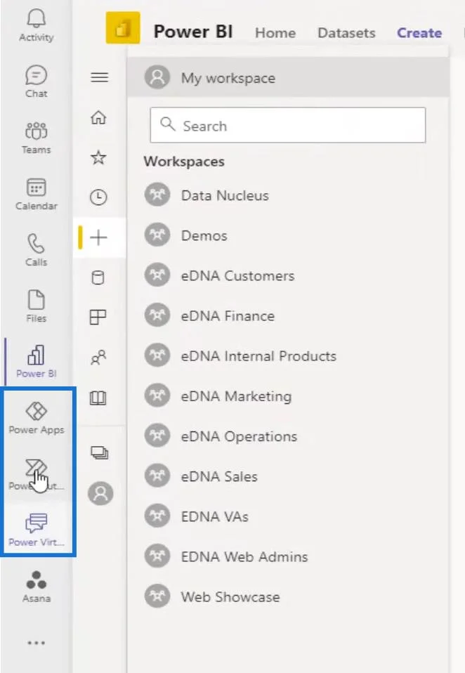 การรวม LuckyTemplates ในทีม MS