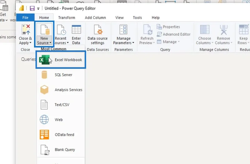 Editor di query in LuckyTemplates |  Una panoramica