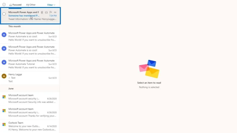 Power Automate Gambaran Keseluruhan Kandungan Dinamik