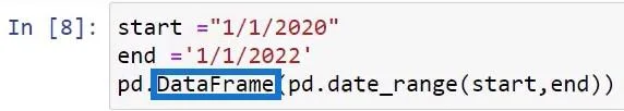 Kuasa BI Dengan Skrip Python Untuk Mencipta Jadual Tarikh