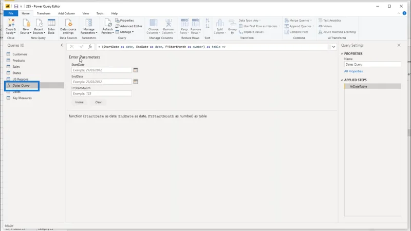 Mencipta Jadual Pertanyaan Tarikh Dinamik Dalam LuckyTemplates: Tutorial Editor Pertanyaan