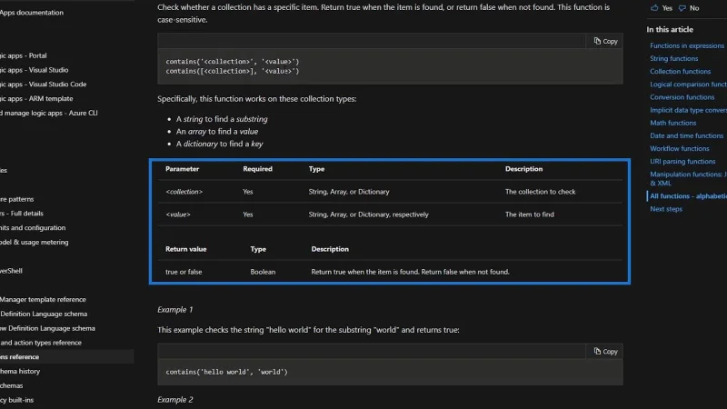 Funkcje zbierania w Microsoft Power Automate