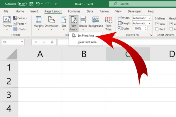 Cara Menetapkan Kawasan Cetakan Dalam Excel: Mudah!