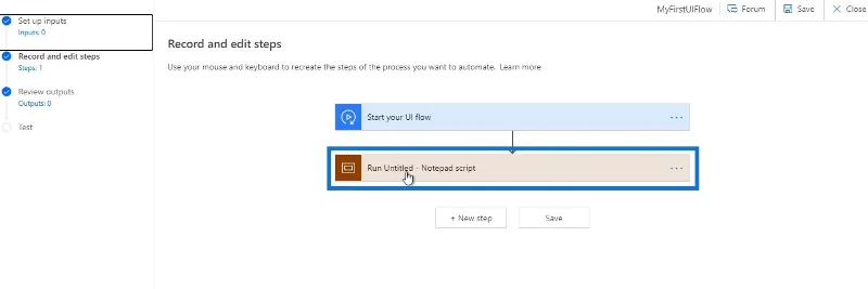 Kuasa Automate Aliran UI: Penciptaan Dan Persediaan