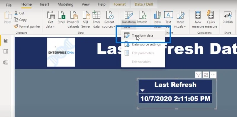 แสดงวันที่/เวลารีเฟรชล่าสุดในรายงาน LuckyTemplates ของคุณ