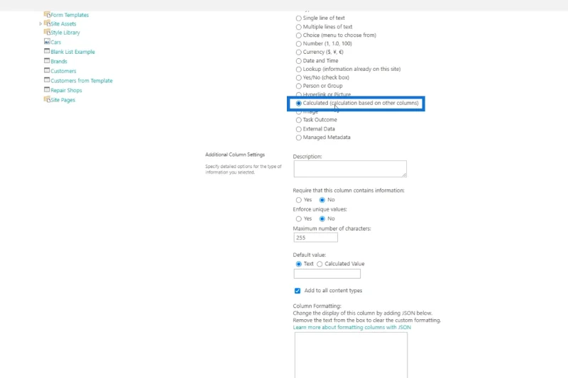 มุมมองปฏิทินรายการ SharePoint