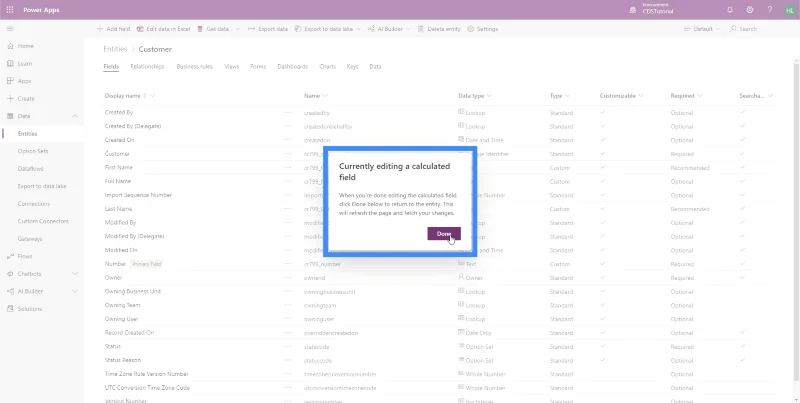 Entiti PowerApps: Cara Menambah Pelbagai Jenis Medan