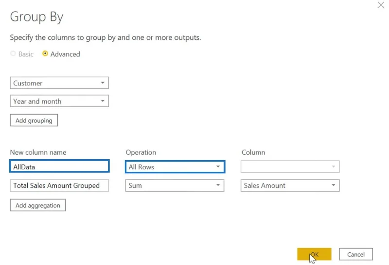 Fungsi Power Query Dalam LuckyTemplates: Kumpulan Mengikut Fungsi