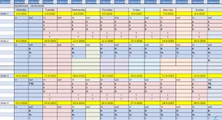 Reka Letak Kalendar Kepada Format Jadual Menggunakan Power Query