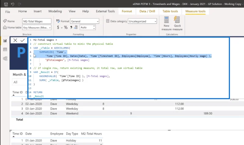 LuckyTemplates Timesheet & Wages DAX Solutions