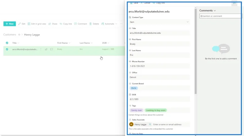 การตั้งค่าการแจ้งเตือนรายการ SharePoint