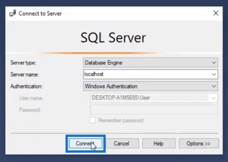 Muat Turun Dan Pemasangan Pelayan SQL
