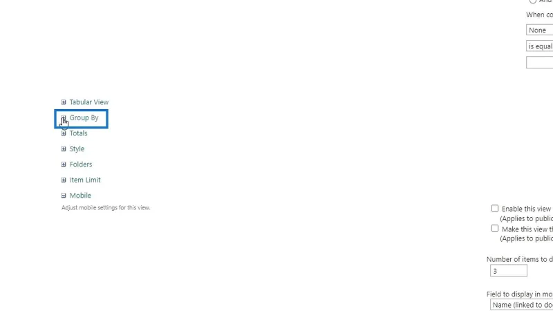 มุมมอง MS SharePoint |  การสร้างและการบันทึก