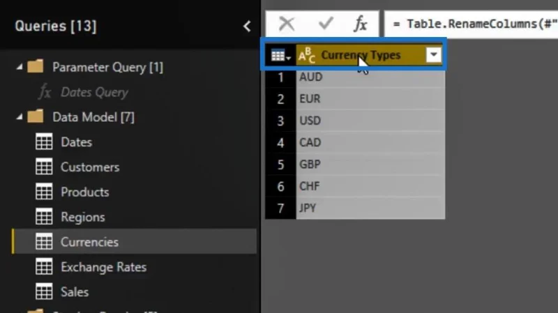 Cara Nyahpaut Lajur Dalam LuckyTemplates