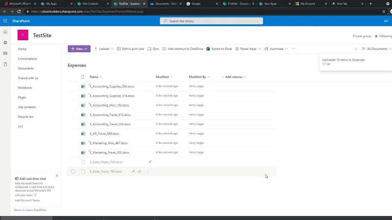 Menambah Pustaka Dokumen Dalam SharePoint