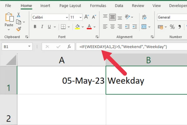 Cara Menggunakan Fungsi Hari Minggu Dalam Excel