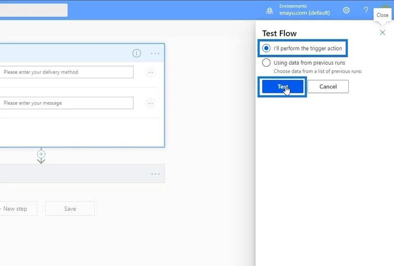 Kuasa Automate Tamatkan Kawalan Tindakan Dalam Aliran