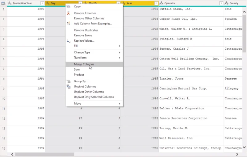 Tukar Format Tarikh Menggunakan Editor Power Query
