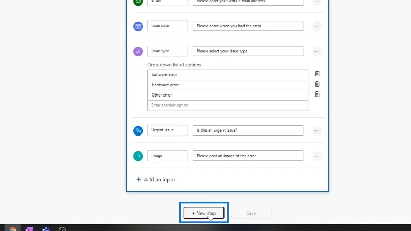Input Aliran Kerja Dalam Microsoft Power Automate