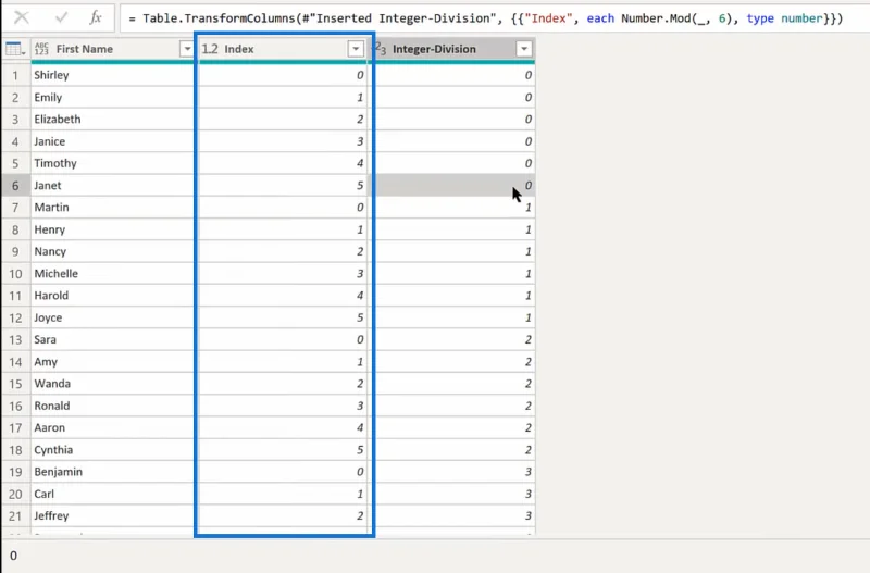 Fonctions LuckyTemplates Modulo et Integer-Divide DAX