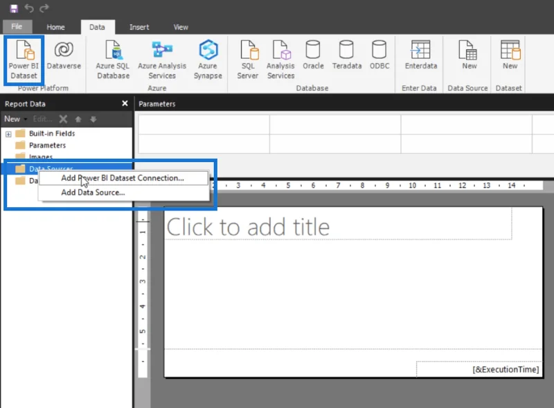Buat Laporan Kosong Menggunakan LuckyTemplates Report Builder