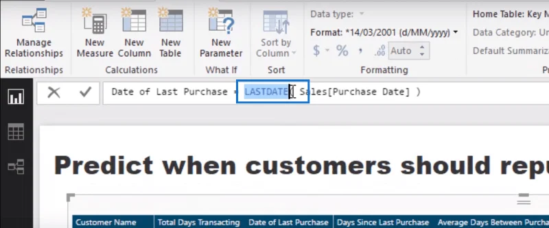 Meramalkan Bila Pelanggan Anda Akan Membeli Seterusnya W/LuckyTemplates