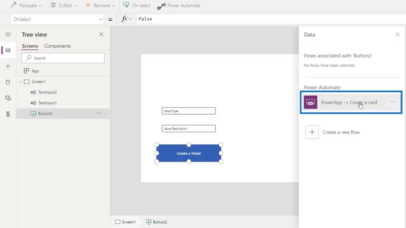 Penyepaduan PowerApps Dalam Microsoft Power Automate