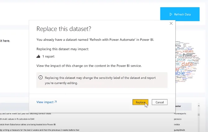 Cara Menggunakan Power Automate Untuk Menyegarkan Data Dalam LuckyTemplates