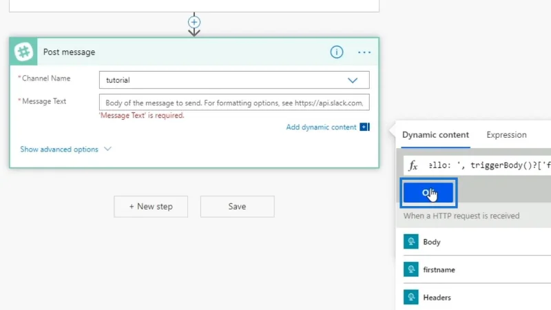 Déclencheur HTTP de flux Microsoft |  Un tutoriel Power Automate