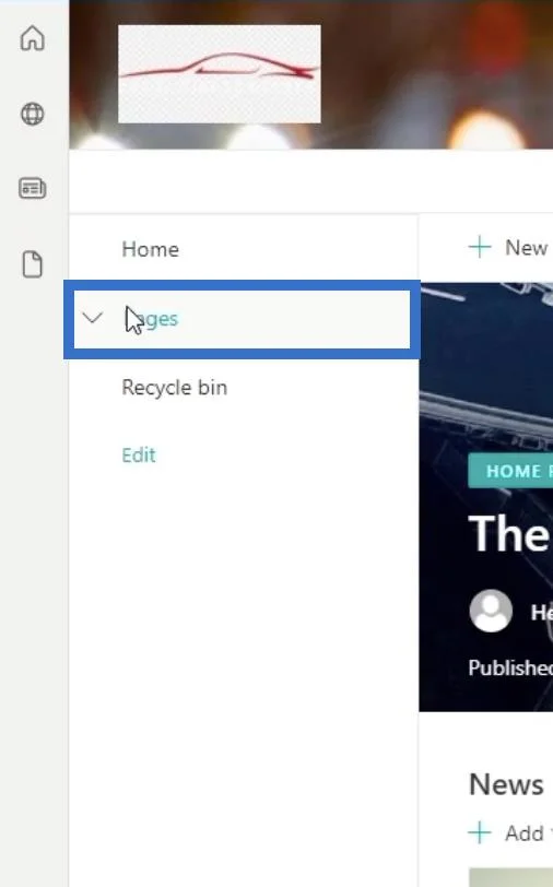 Pengalaman SharePoint Classic Design View