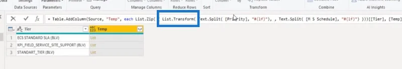 Tutorial Pertanyaan Kuasa Pemisahan Lajur LuckyTemplates: Cara Membahagikan Sel Excel Berbilang Baris Dalam LuckyTemplates