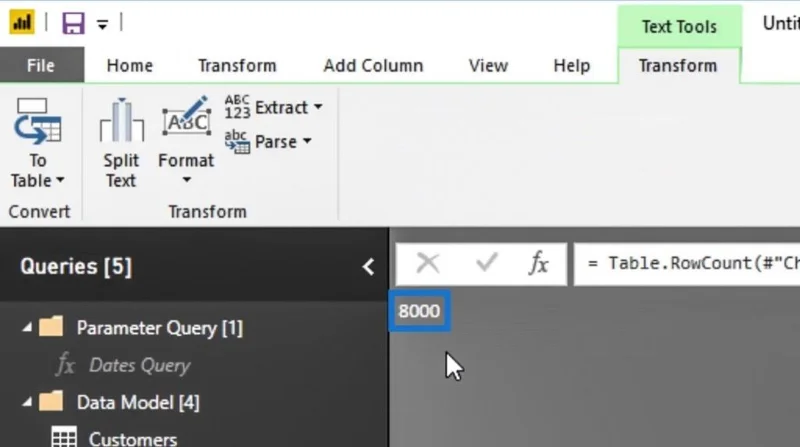 Editor Pertanyaan LuckyTemplates: Transformasi Baris & Lajur